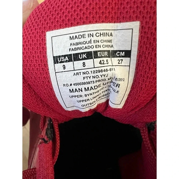 Under Armour Baseball Cleats Rotational Traction Sole Sneaker Size 9 - Picture 3 of 5